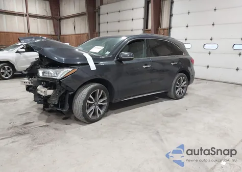 2019 Acura Mdx Advance Pkg from USA, damaged, VIN 5J8YD4H89KL015348
